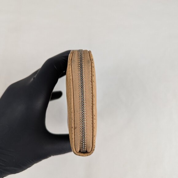 Longchamp Le Pliage Beige Leather Long Wallet for Women, Good Condition! - Picture 6 of 16